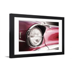 American Classic Car Bel Air 1957 Headlight by Beate Gube (16"H x 24"W x 1"D)