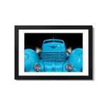 The Blue Cord by Roland Weber (16"H x 24"W x 1"D)