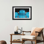 The Blue Cord by Roland Weber (16"H x 24"W x 1"D)