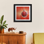 US Classic Car 1957 Corvette by Beate Gube (16"H x 16"W x 1"D)