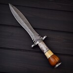 Damascus Hunting Dagger // 0177