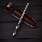 Damascus Tri Dagger // 0175