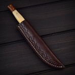 Damascus Toothpick Dagger // 0174