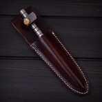 Damascus Tri Dagger // 0175