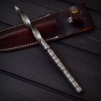 Damascus Tri Dagger // 0175