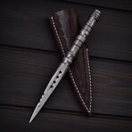 Damascus Tri Dagger // 0176