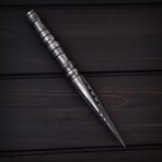 Damascus Tri Dagger // 0176