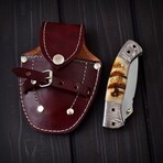 Handmade D2 Steel Liner Lock Knife