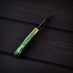 Damascus Pocket Folding Knife // 0170