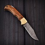 Damascus Pocket Folding Knife // 0167