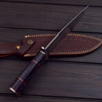 Damascus Bowie Knife // 0182