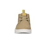 Thames Chukka Sneakers // Tan + Whisper White + Yellow (US: 8)