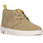 Thames Chukka Sneakers // Tan + Whisper White + Yellow (US: 8)