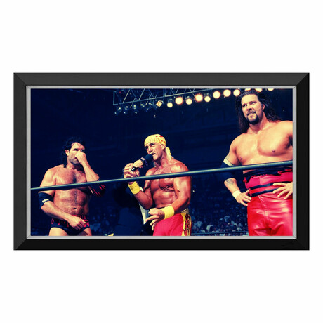 Hulk Hogan // nWo Heel Turn // Framed Wrestling Print