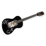 Taylor Swift // Autographed Pick Guard // Black Acoustic Guitar