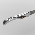 The Vantage T8 // Clip Point // Rose Wood & Steel