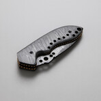 The Night Crest // Drop Point // Damascus Steel