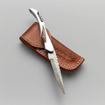 The Vantage T8 // Clip Point // Rose Wood & Steel