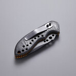 The Night Crest // Drop Point // Damascus Steel