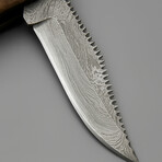 The Compact OPS // Clip Point // Black Dense Wood & Rose Wood