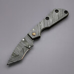 The Strike Line T1 // Tanto // Damascus Steel