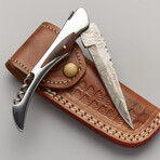 The Vantage T8 // Clip Point // Rose Wood & Steel