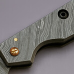 The Strike Line T1 // Tanto // Damascus Steel