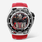 HYT Hastroid Silver Red Limited Edition Manual Wind // H03061-A