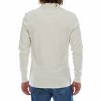 Zander Long Sleeve Polo // Cream (XL)