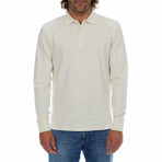 Zander Long Sleeve Polo // Cream (XL)