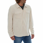 Caleb Soft Shacket // Almond Milk (2XL)