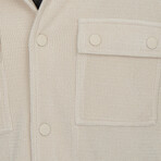 Caleb Soft Shacket // Almond Milk (2XL)