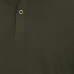 Zander Long Sleeve Polo // Olive (L)