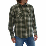 Darius Flannel Shirt // Olive (S)