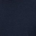 Daniel Long Sleeve Crew Neck Tee // Navy Heather (2XL)