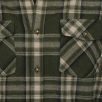 Darius Flannel Shirt // Olive (S)