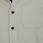 Nixon Textured Shacket // Almond Milk (S)