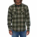 Darius Flannel Shirt // Olive (S)