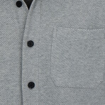 Nixon Textured Shacket // Gray (L)