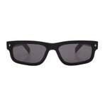 Men's // Prada PRB11S 16K731 Square Sunglasses // Black + Dark Grey Lenses