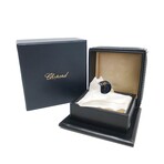 Chopard // 18k Yellow Gold Happy Heart Crystal + Diamond Pendant Necklace // 16.53" // Store Display