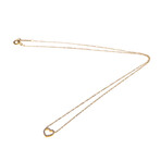Tiffany & Co. // 18k Rose Gold Heart Diamond Pendant Necklace // 15.94" // Store Display