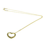 Tiffany & Co. // 18k Yellow Gold Heart Pendant Necklace // 16.14" // Store Display
