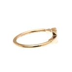 Tiffany & Co. // 18k Rose Gold T Wire Ring // Ring Size: 5 // Store Display