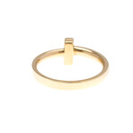 Tiffany & Co. // 18k Rose Gold T-One Ring // Ring Size: 6.5 // Store Display