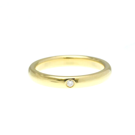 Tiffany & Co. // 18k Yellow Gold Diamond Ring // Ring Size: 5.5 // Store Display