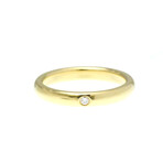 Tiffany & Co. // 18k Yellow Gold Diamond Ring // Ring Size: 5.5 // Store Display