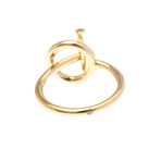 Hermes // 18k Rose Gold Echappee Diamond Ring // Ring Size: 6 // Store Display