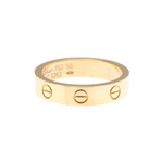 Cartier // 18k Rose Gold Love Diamond Ring // Ring Size: 5.25 // Store Display