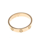 Cartier // 18k Rose Gold Love Ring // Ring Size: 6 // Store Display
